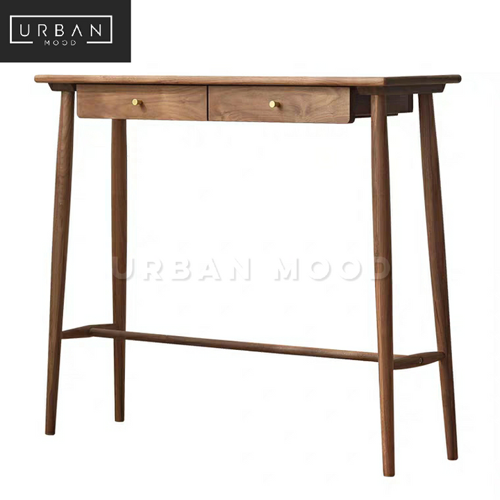 DENDRA Rustic Hallway Console