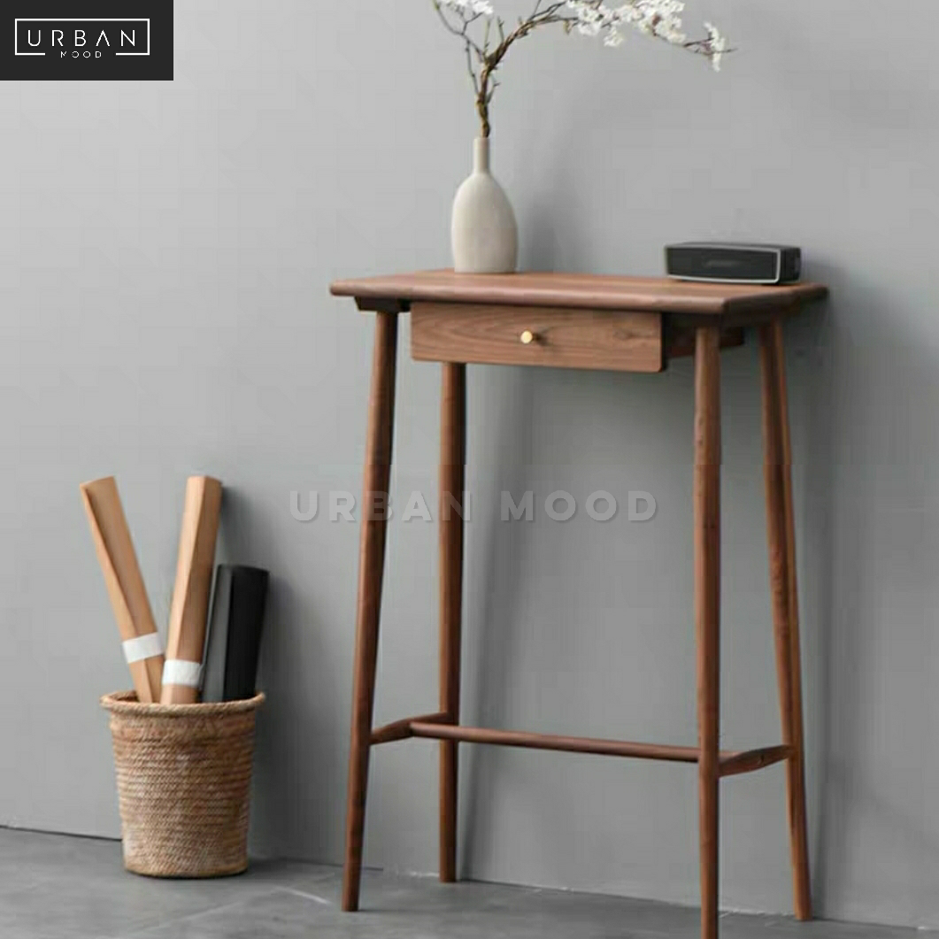 DENDRA Rustic Hallway Console