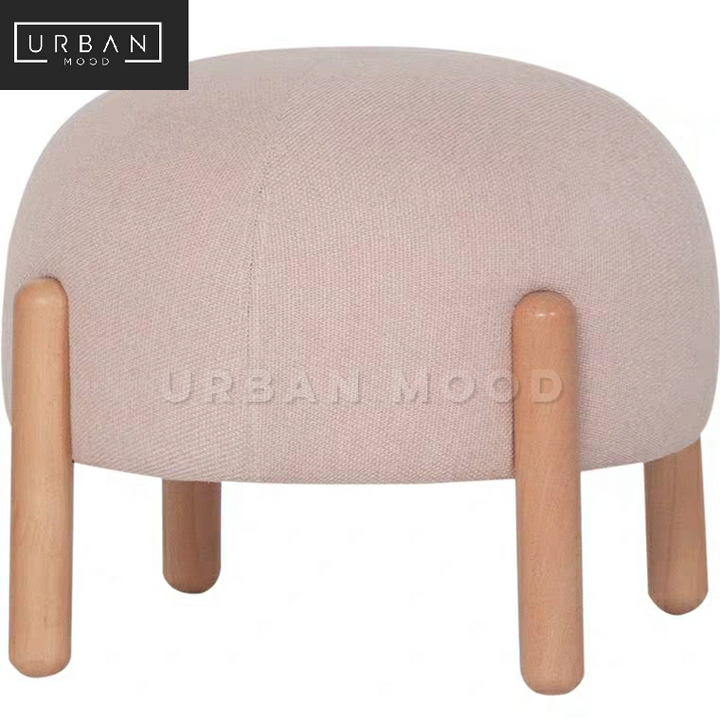 MOCHI Pastel Velvet Stool