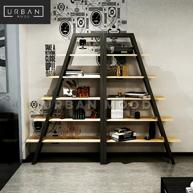 STELLAR Modern Industrial Ladder Display Shelf – Urban Mood
