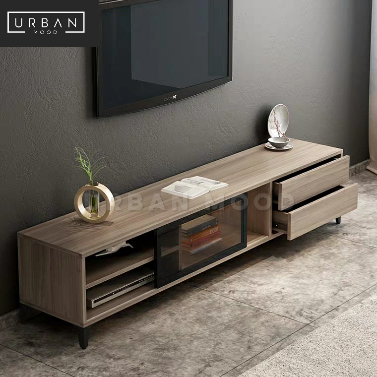 CODIN Modern Walnut TV Console