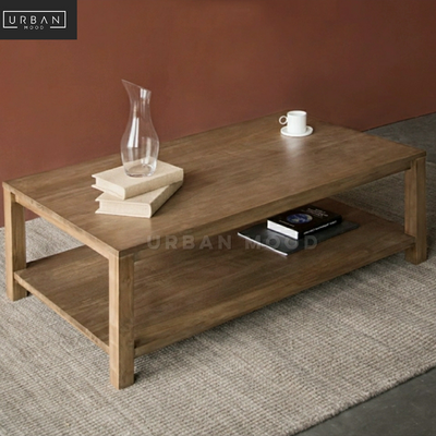 FABIAN Rustic Solid Wood Coffee Table