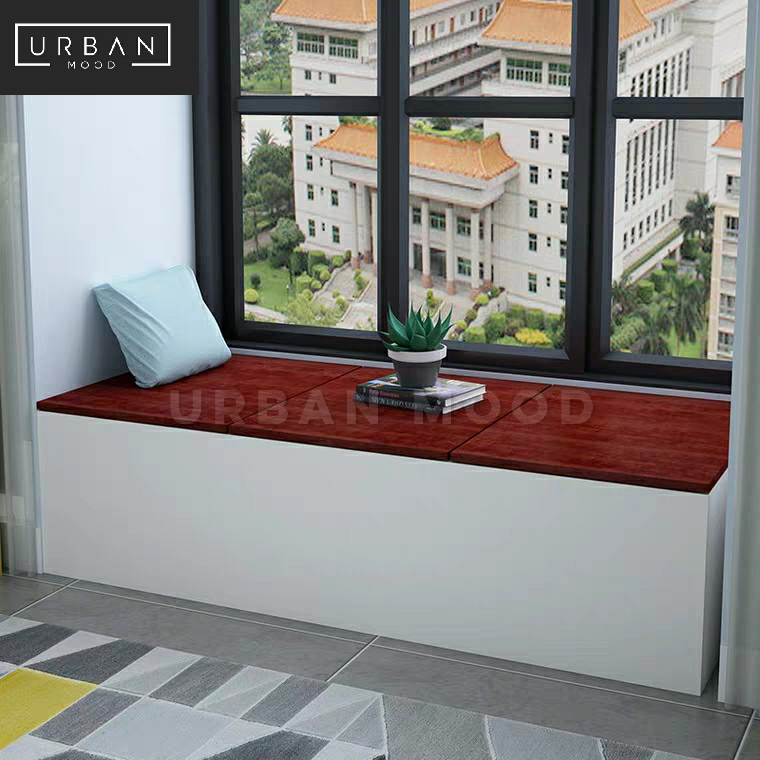 HARPER Bay Window Storage Bench – Urban Mood