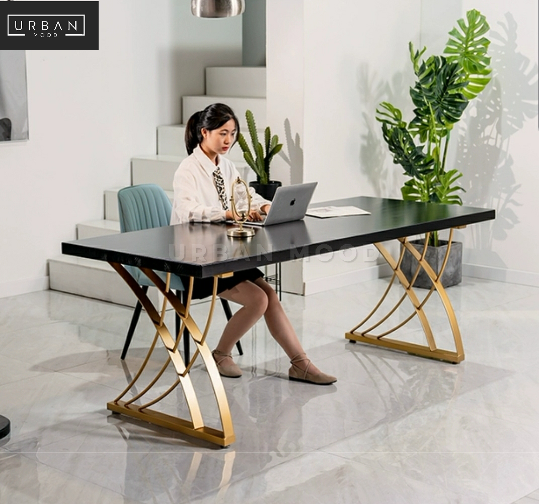 COVENT Modern Solid Wood Office Table