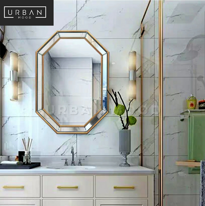 LUNE Victorian Accent Wall Mirror