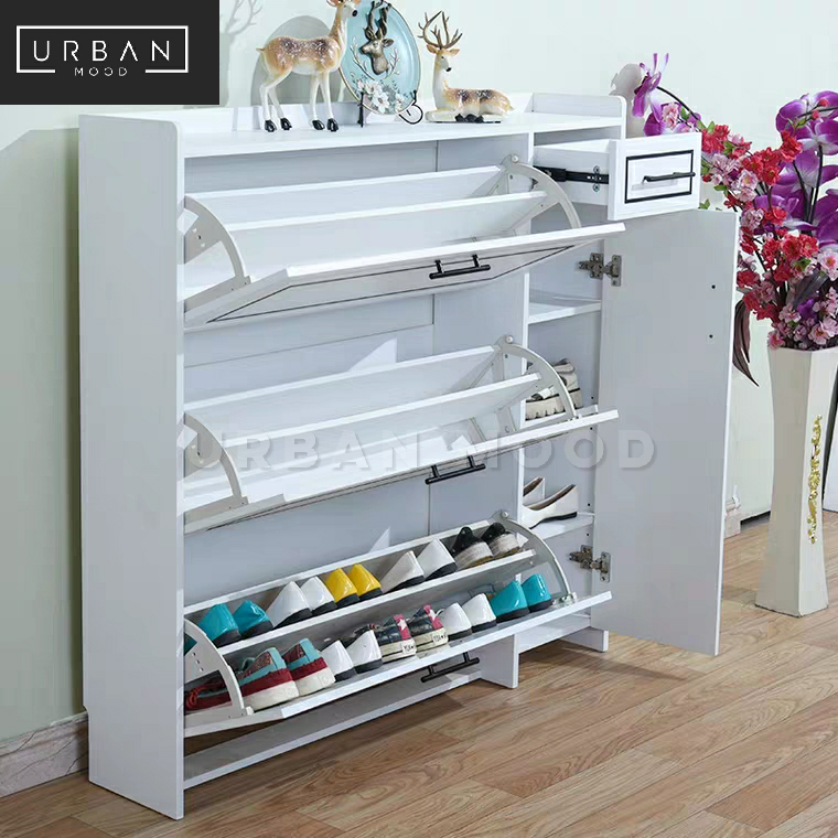 ICONIC Modern Ultra Slim Shoe Cabinet