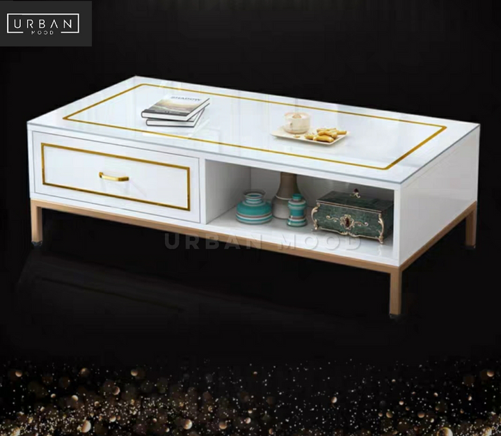 KIN Modern Victorian TV Console & Coffee Table