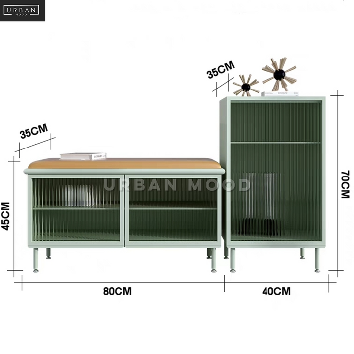 ROYALS Modern Shoe Cabinet Bench