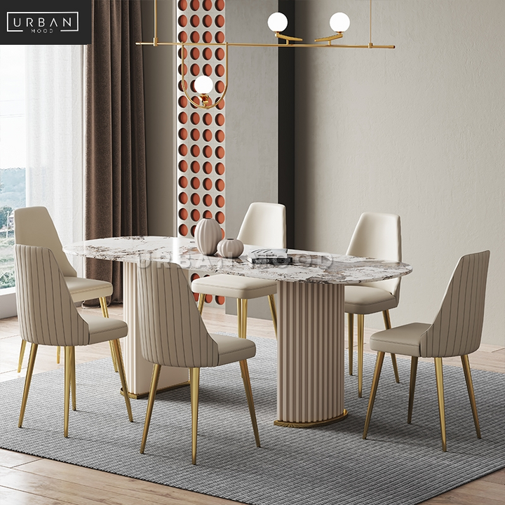 PRALINE Modern Marble Dining Table