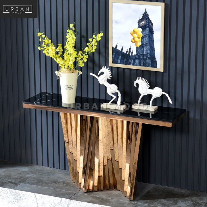 KAYSER Modern Marble Hallway Console