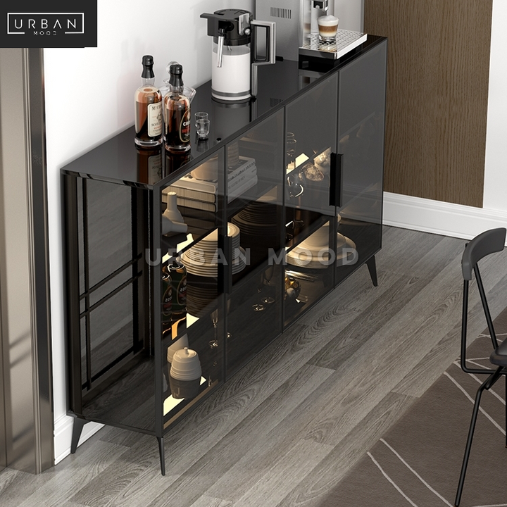 APHRODITE Modern Glass Sideboard