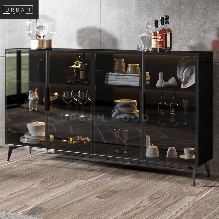 APHRODITE Modern Glass Sideboard