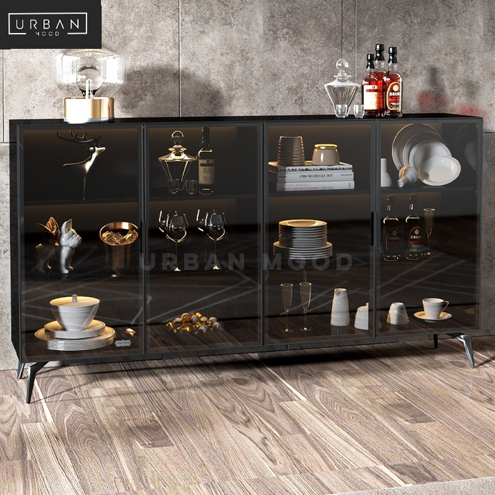 APHRODITE Modern Glass Sideboard