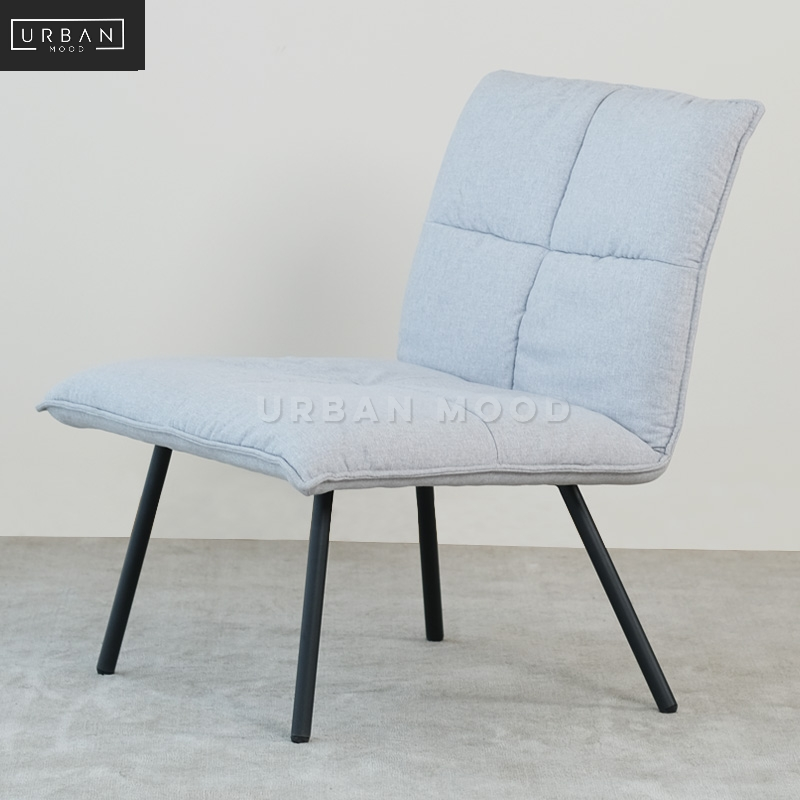 AGENCE Modern Fabric Lounge Chair