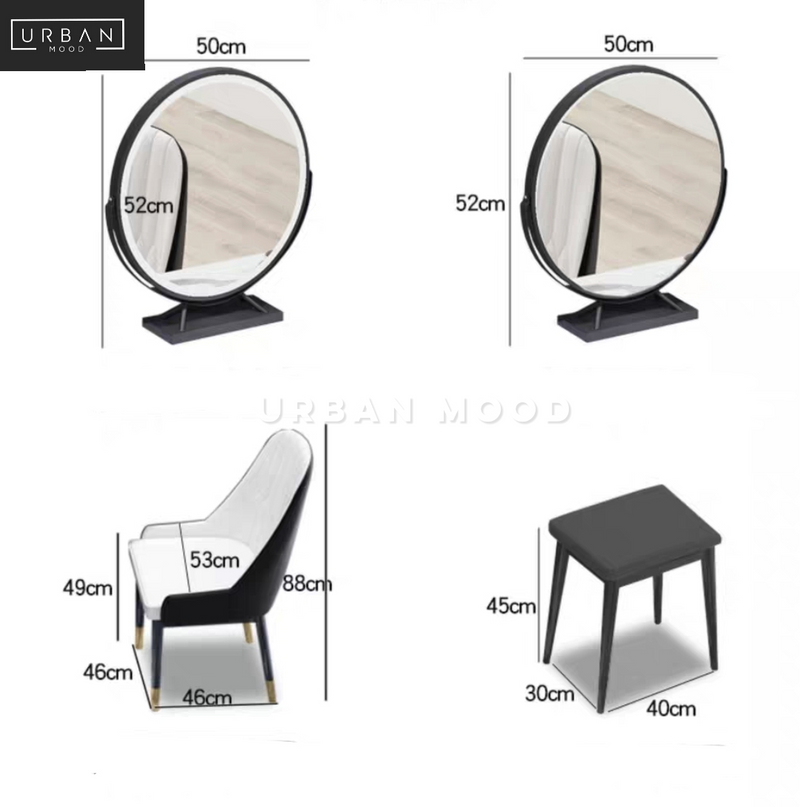 MURIEL Modern LED Vanity Table