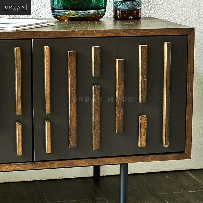 RESPITE Rustic Solid Wood TV Console