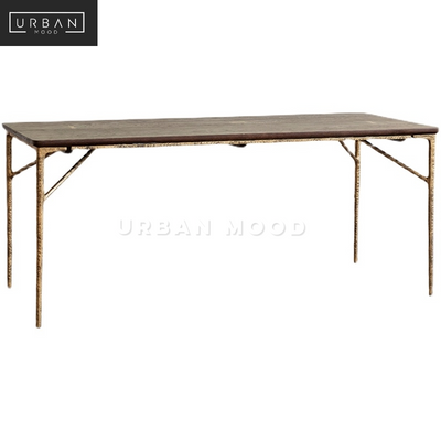 TASSEL Mid Century Solid Wood Dining Table