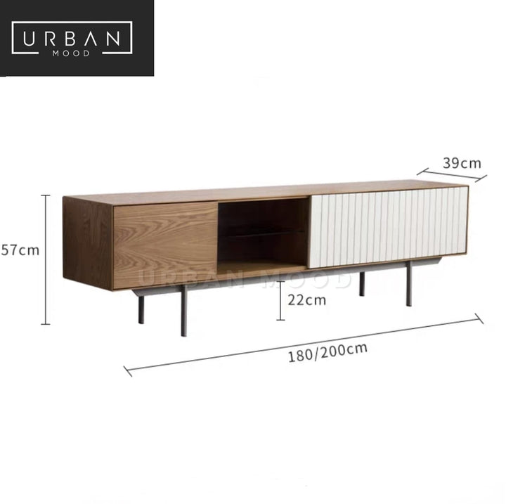 REGIME Scandinavian TV Console