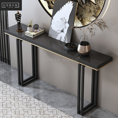 MOBIUS Oriental Solid Wood Hallway Console