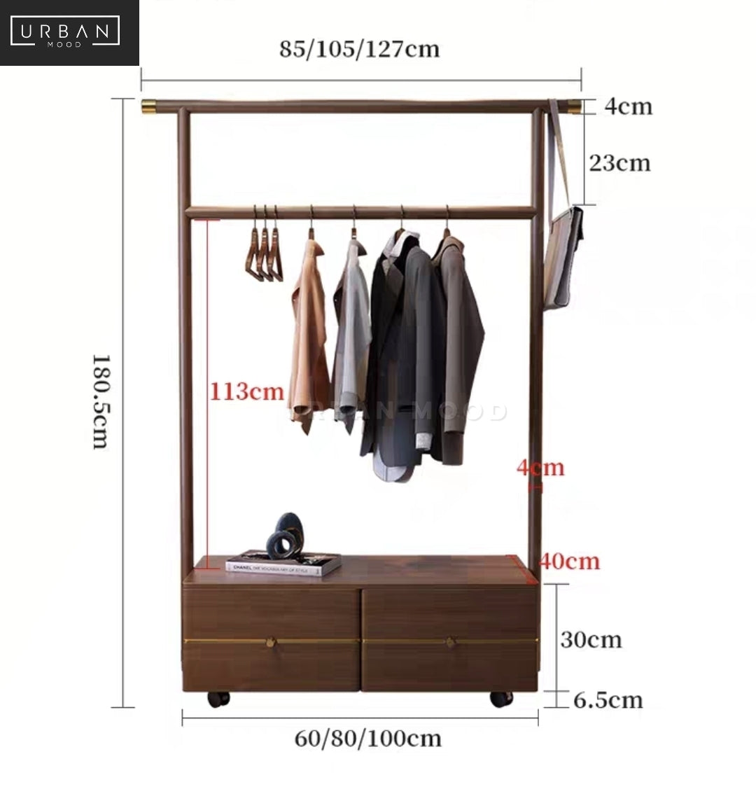 BABYLON Modern Open Concept Wardrobe