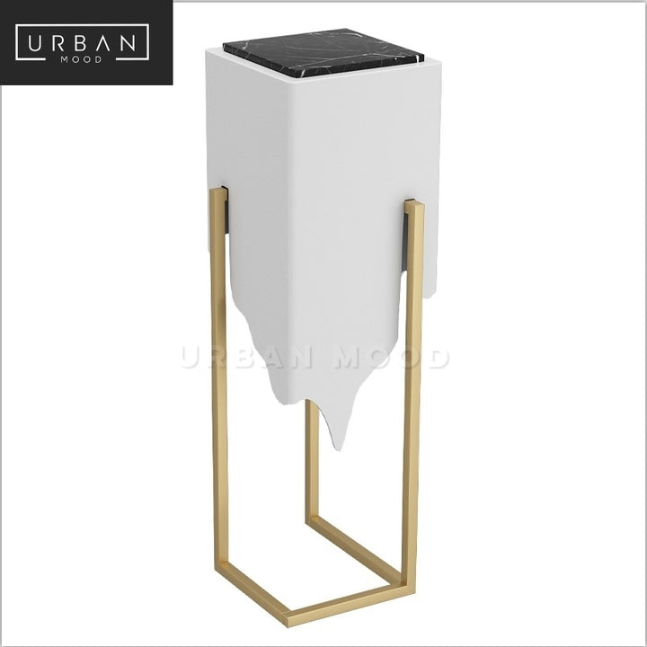 SOIREE Modern Marble Side Table