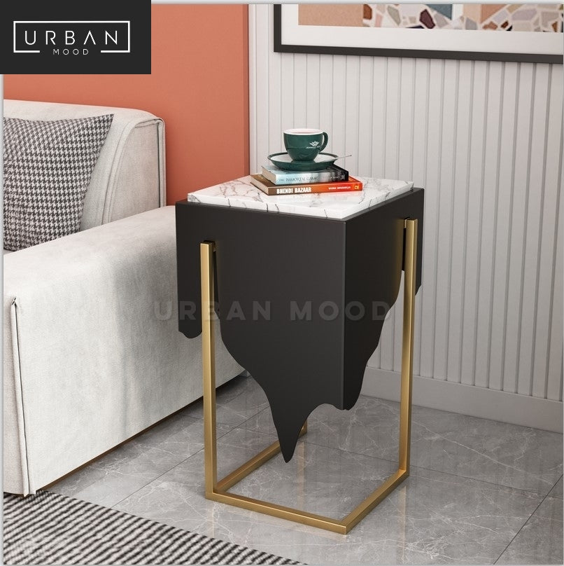 SOIREE Modern Marble Side Table – Urban Mood