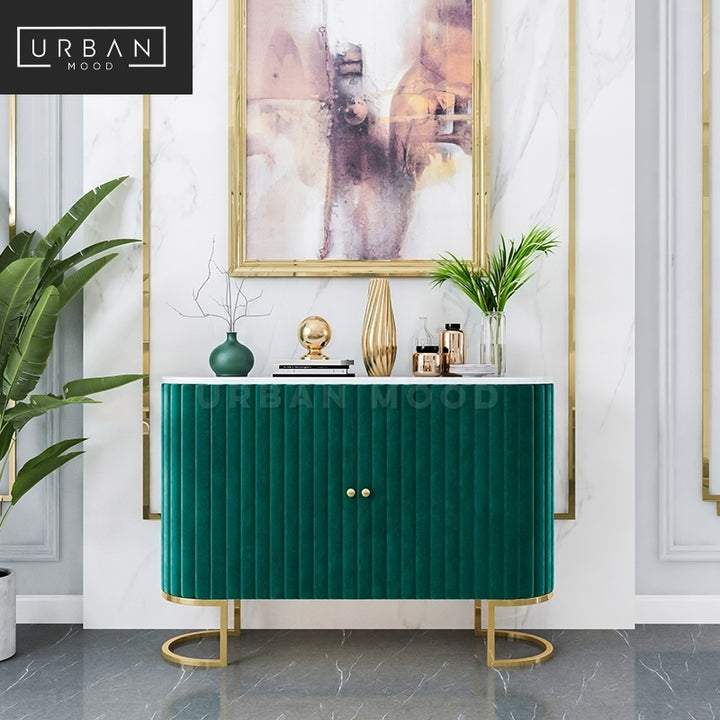 JUKE Modern Velvet Sideboard