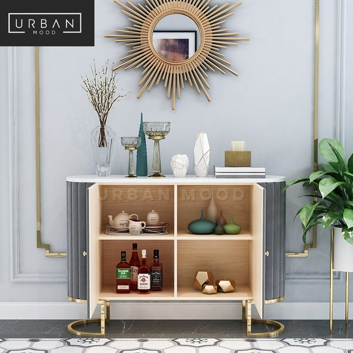 JUKE Modern Velvet Sideboard