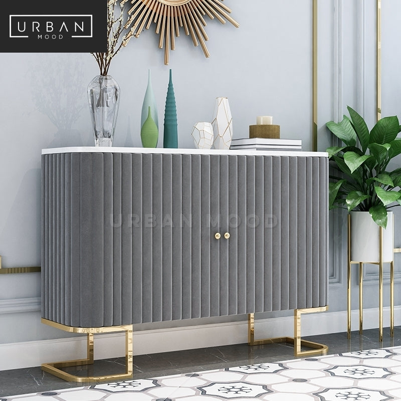 JUKE Modern Velvet Sideboard