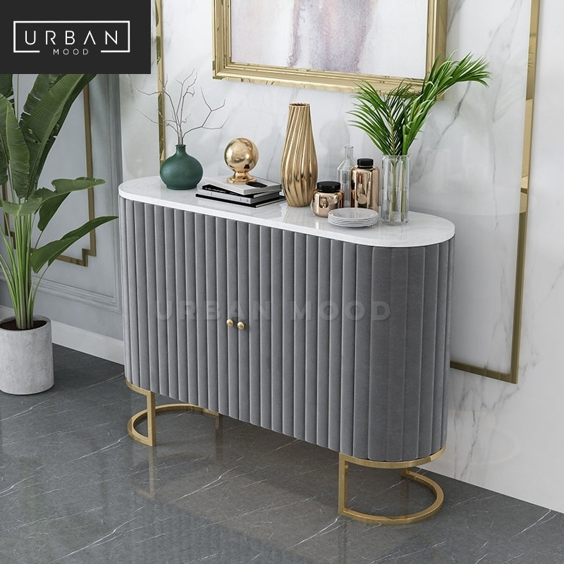 JUKE Modern Velvet Sideboard