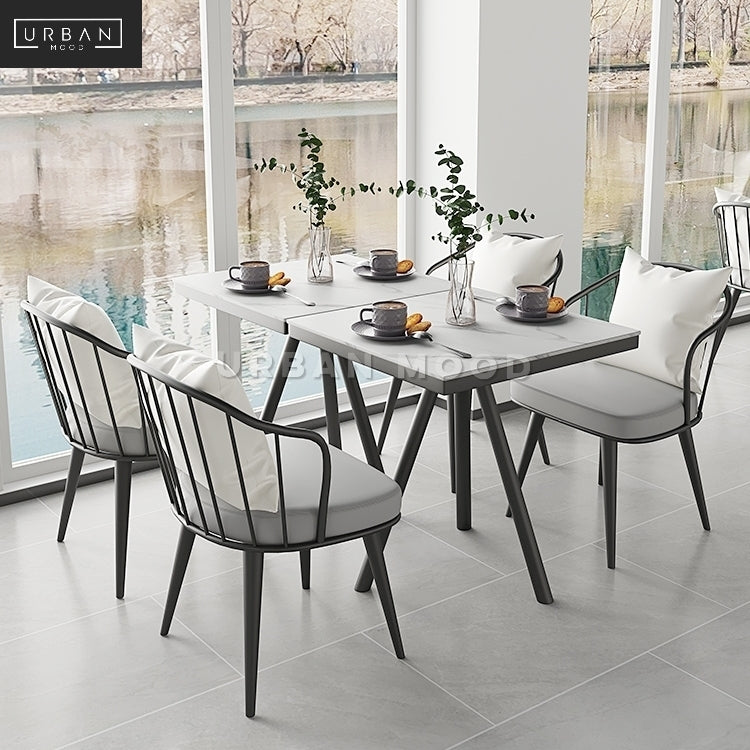 COLDSTONE Modern Sintered Stone Dining Table