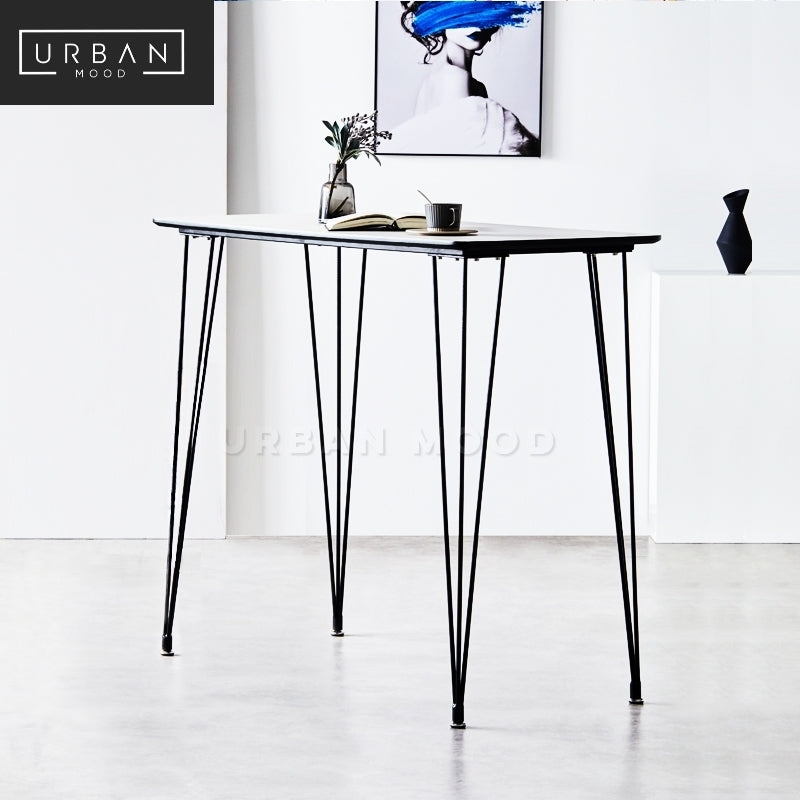 BEREN Modern Marble Bar Table