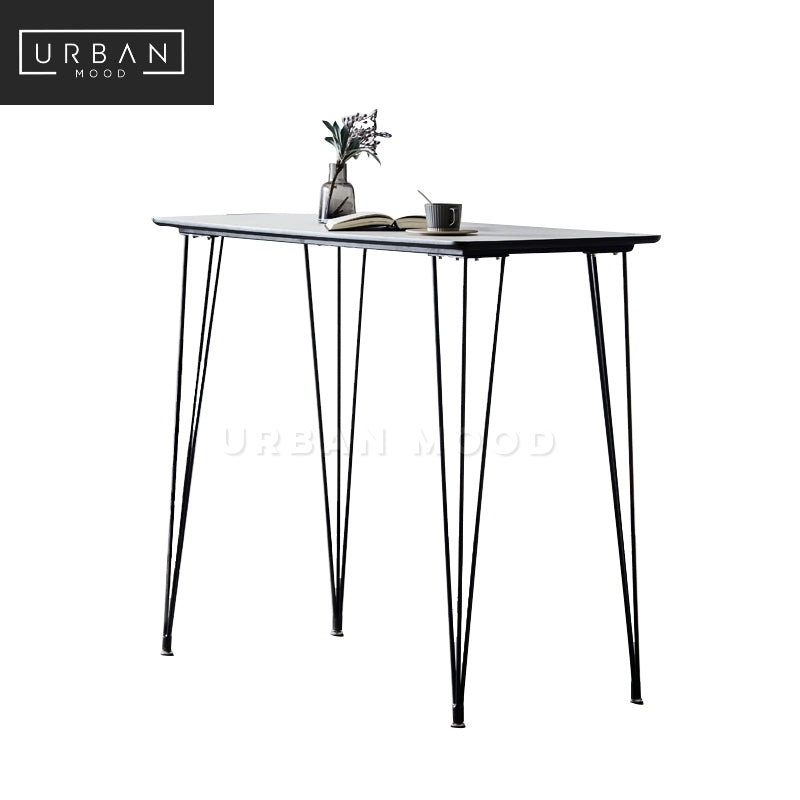 BEREN Modern Marble Bar Table