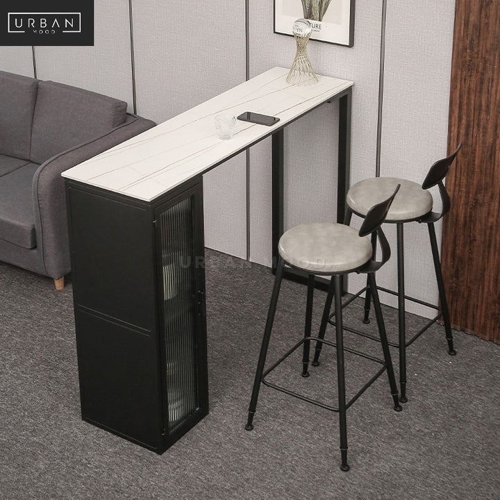 TROVE Modern Marble Bar Table