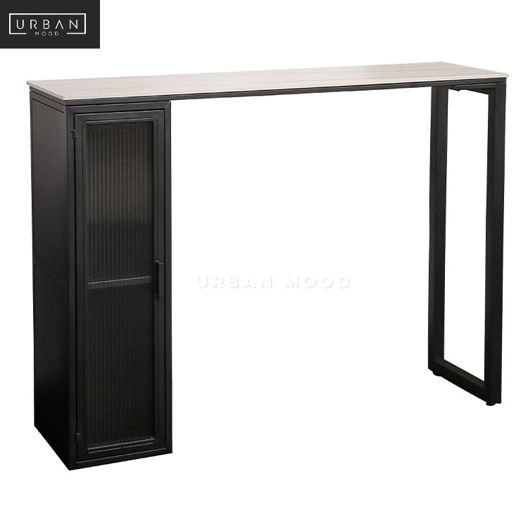 TROVE Modern Marble Bar Table