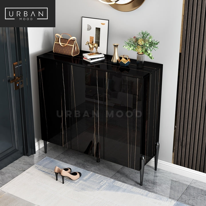 MYRIAD Modern Slate Shoe Cabinet