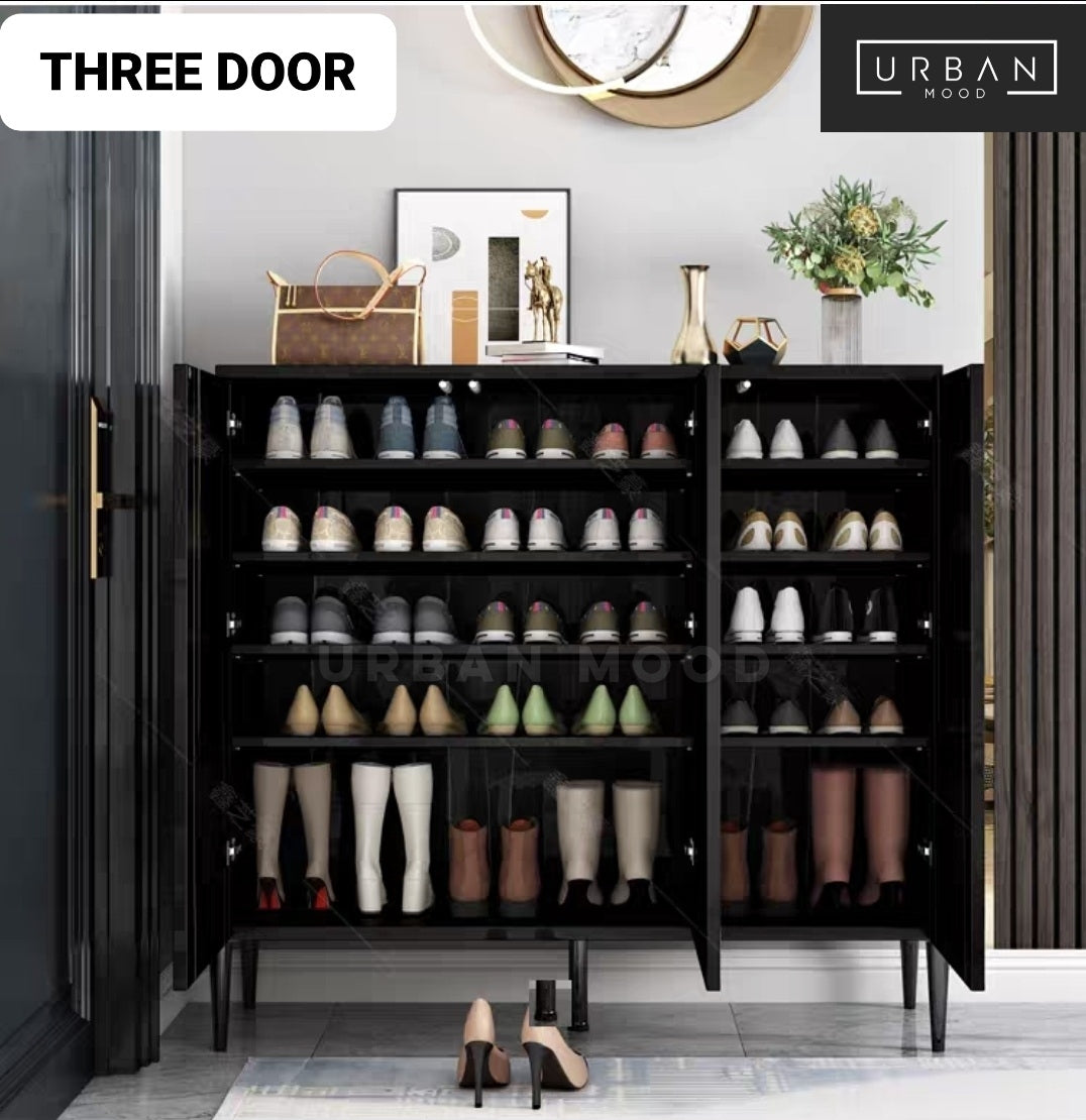 MYRIAD Modern Slate Shoe Cabinet