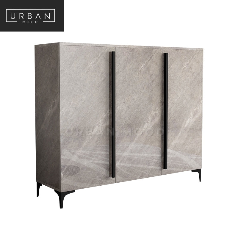 COLLE Modern Slate Shoe Cabinet