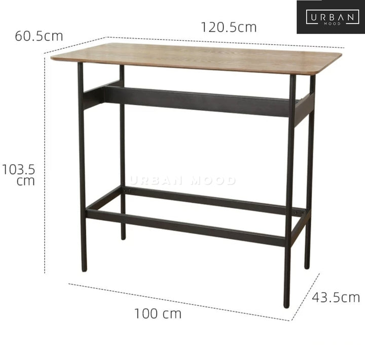 CREW Minimalist Bar Table