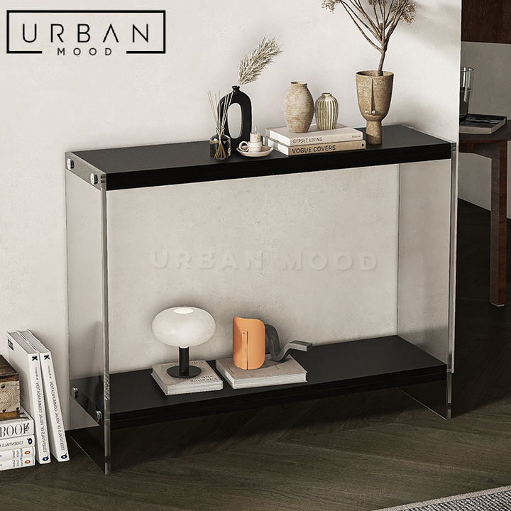 SHEER Modern Solid Wood Hallway Console