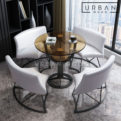 JOVIAL Modern Dining Table & Chairs Set