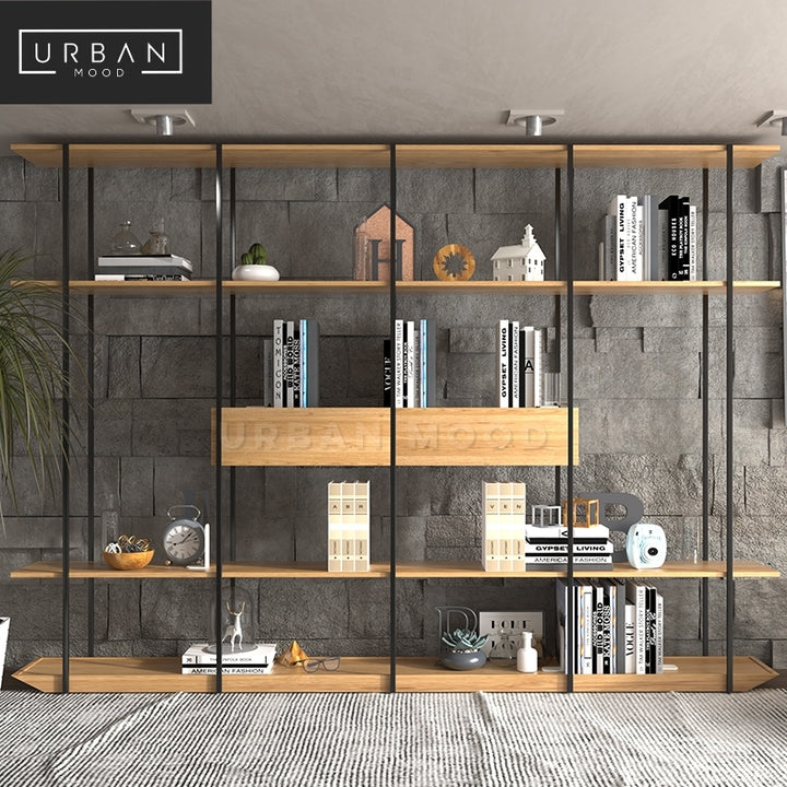 SANDAL Modern Solid Wood Shelf