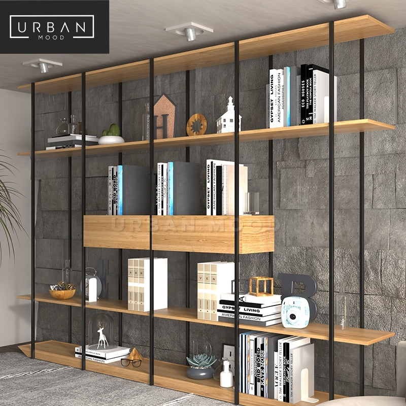 SANDAL Modern Solid Wood Shelf