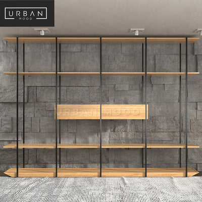 SANDAL Modern Solid Wood Shelf