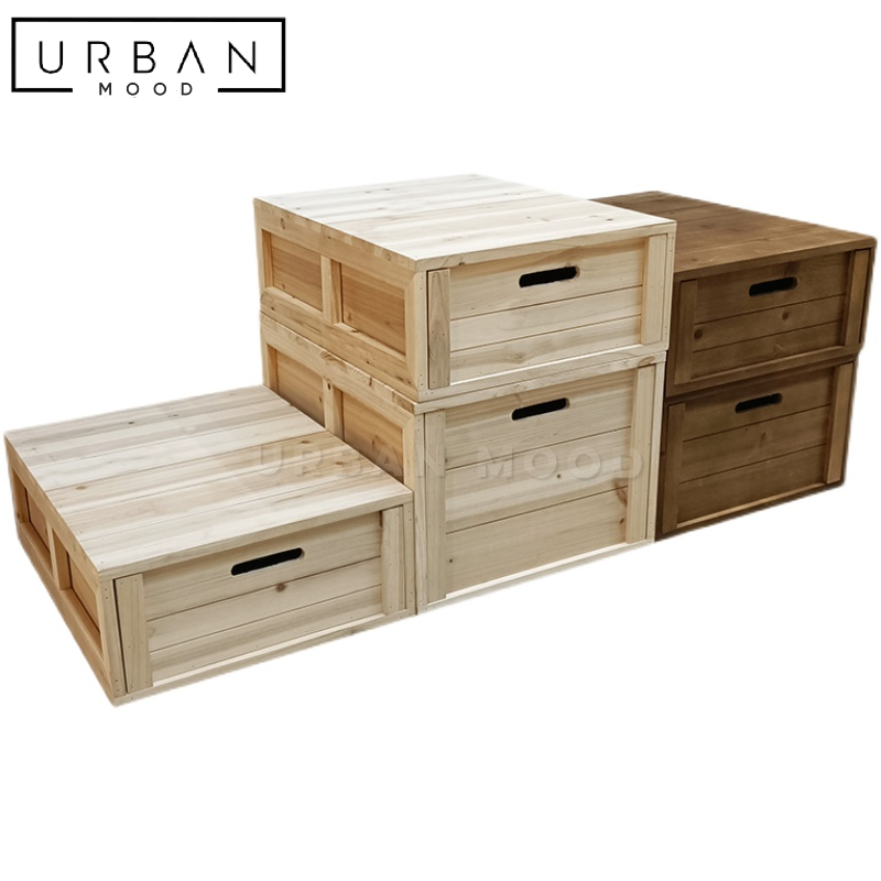 CAPRIS Rustic Chest of Drawers