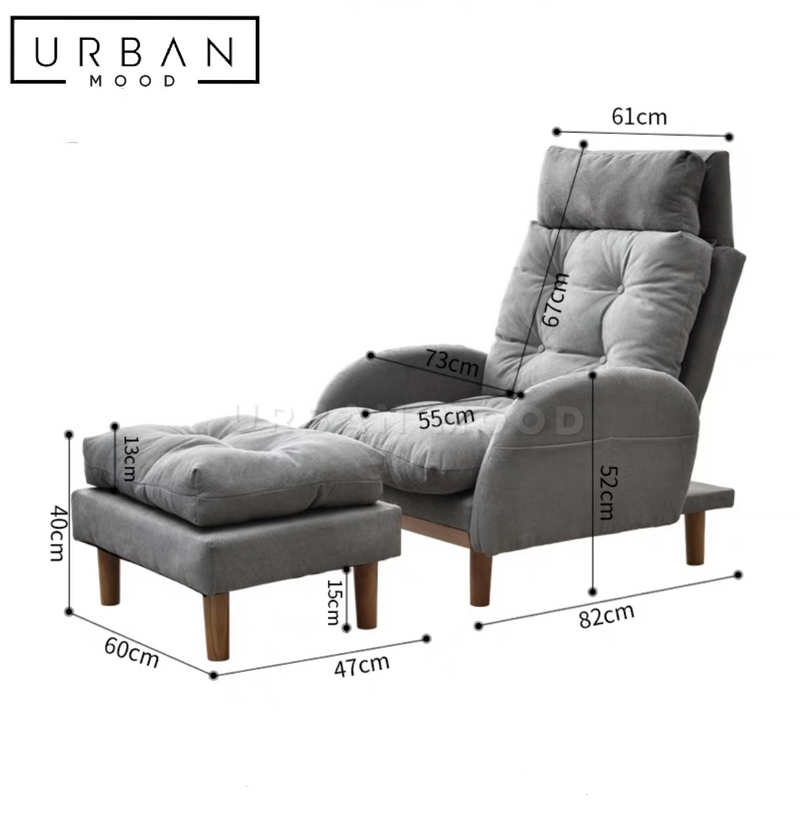 SORA Modern Recliner Armchair
