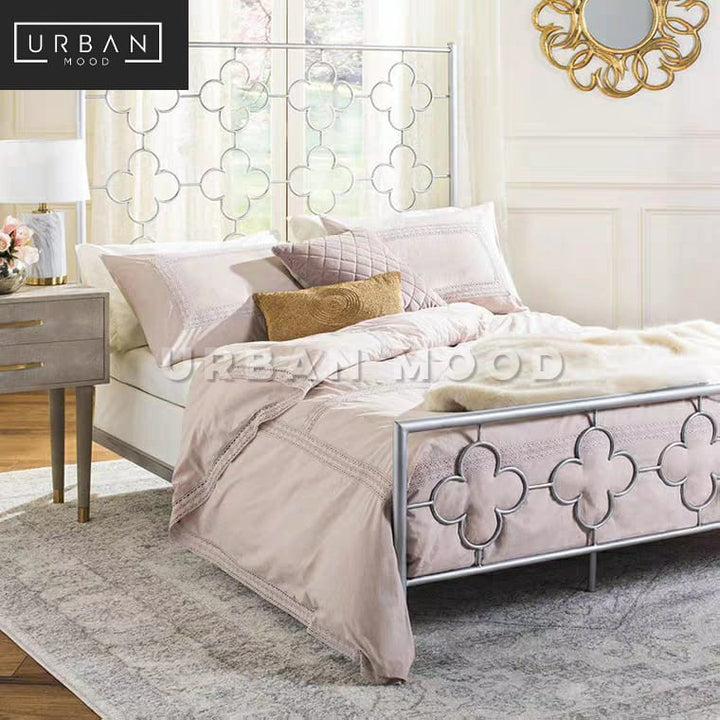 LOUISA Victorian Metal Bedframe