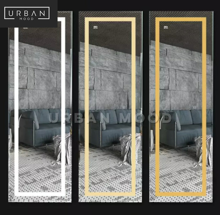 LUCIAN Modern LED Wall Mirror Cabinet