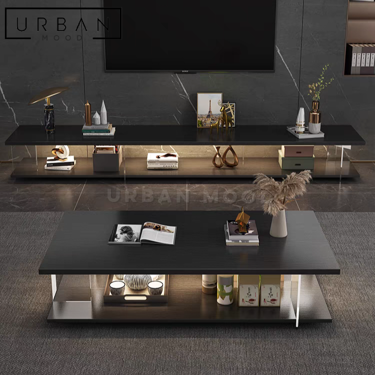 LUMINOS Modern LED TV Console – Urban Mood