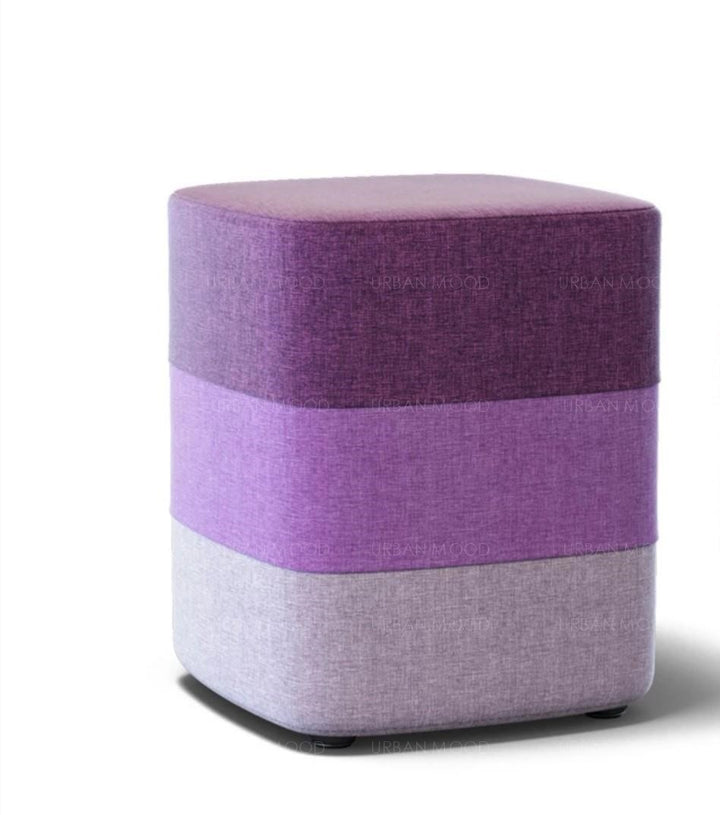 MAISY Fabric Colour Stool